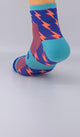 Blue / Orange Lightening Heel | Sodd Ocks